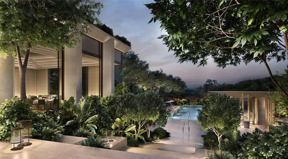 An artist's impression of part of the upcoming Raffles Sentosa Resort & Spa, set to open in 2022, which is being dubbed u00e2u20acu02dcone of the most exclusive resorts in Asiau00e2u20acu2122. u00e2u20acu201d Handout via TODAY