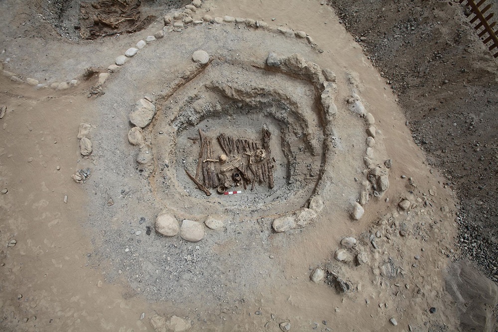 In this photo dated June 11, 2019, an excavated tomb, located northeast of Qushiman Village in the Tashkurgan Tajik Autonomous County of Xinjiang province, is displayed. u00e2u20acu201d Institute of Archaeology, Chinese Academy of Social Sciences/Xinhua/AFP pic      