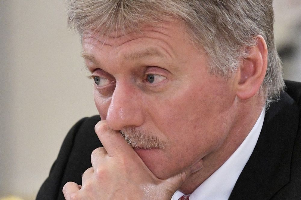 Kremlin spokesman Dmitry Peskov attends a meeting of Russian President with heads of international news agencies on the sidelines of the St Petersburg International Economic Forum in Saint Petersburg, June 6, 2019. u00e2u20acu201d AFP pic