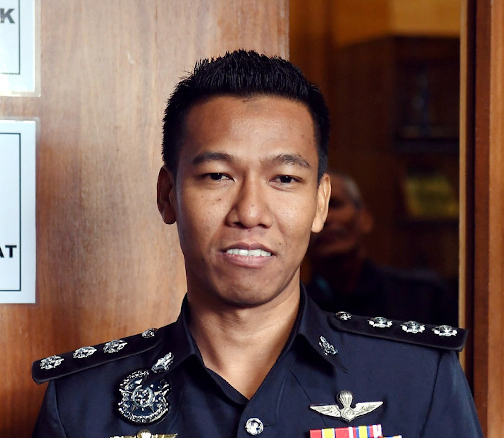 ASP Mohd Yusof Ariffin appears before the Wang Kelian Royal Commission of Inquiry in Putrajaya June 13, 2019. u00e2u20acu201d Bernama pic