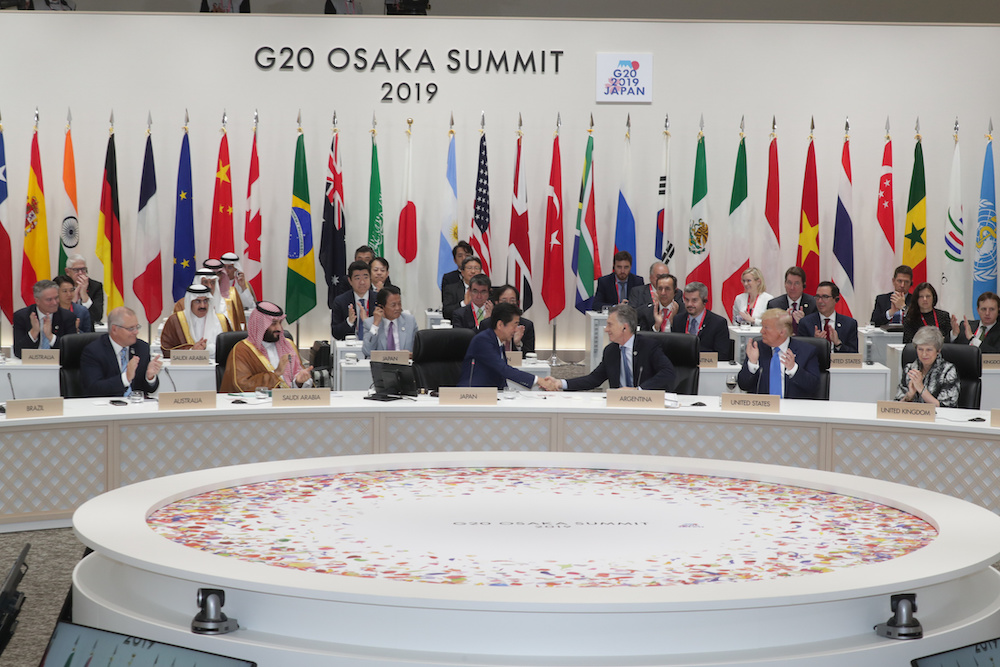 G20 leaders and delegates attend the closing session of G20 leaders summit in Osaka, Japan, June 29, 2019. u00e2u20acu2022 Reuters pic