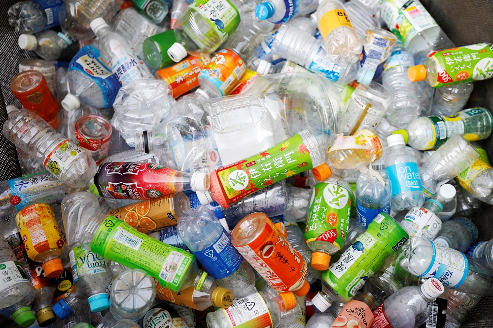 Used plastic bottles are seen at a waste collection point in Tokyo, Japan November 21, 2018. u00e2u20acu201d Reuters pic