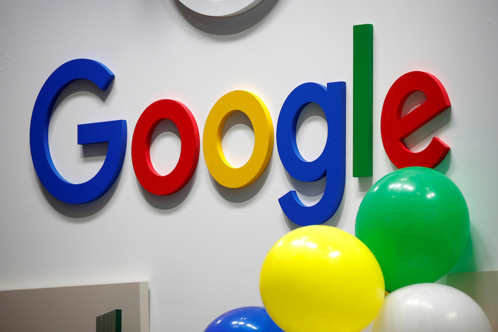 The logo of Google is seen at the high profile startups and high tech leaders gathering, Viva Tech,in Paris, France May 16, 2019. u00e2u20acu201d Reuters picnn