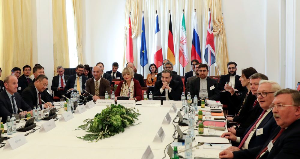 Iranu00e2u20acu2122s top nuclear negotiator Abbas Araqchi and Secretary General of the European External Action Service (EEAS) Helga Schmit attend a meeting of the JCPOA Joint Commission in Vienna, Austria, June 28, 2019. u00e2u20acu201d Reuters pic