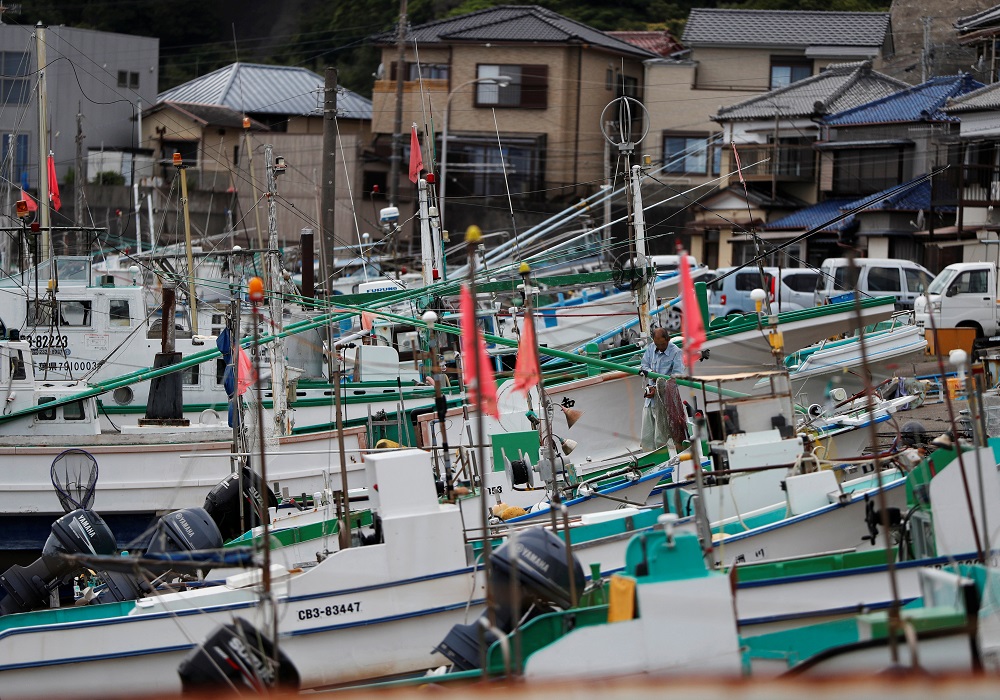 Wada fishing port in Minamiboso, east of Tokyo, Japan June 14, 2019. u00e2u20acu2022 Reuters pic