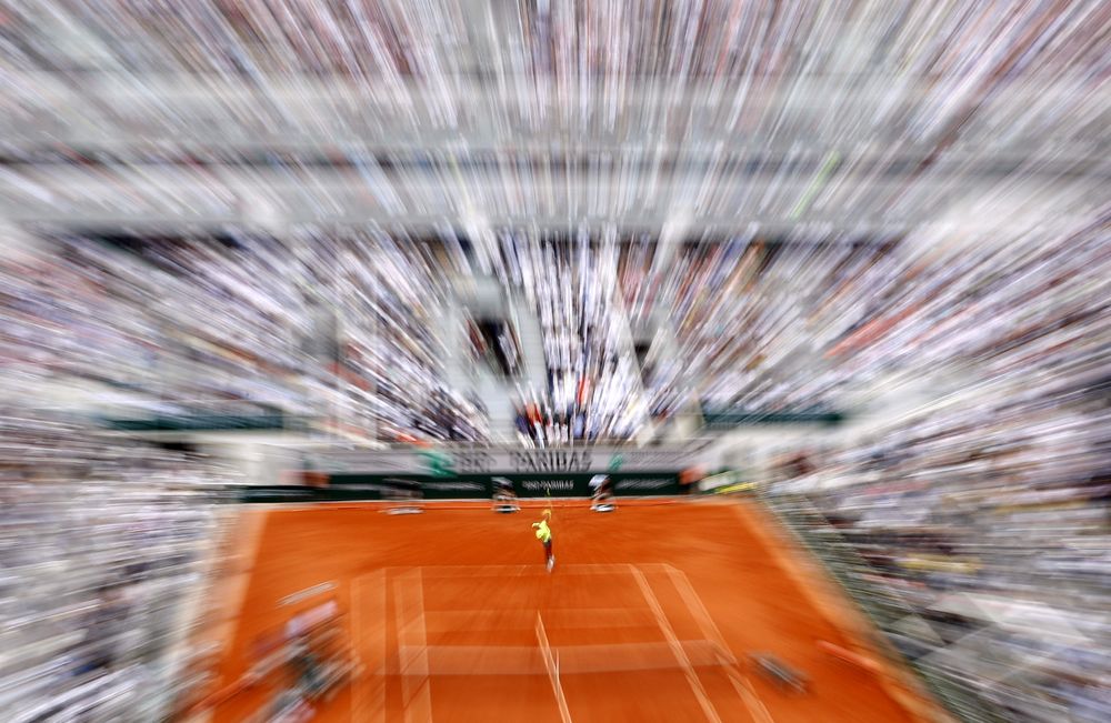 Spainu00e2u20acu2122s Rafael Nadal in action during his final match against Austriau00e2u20acu2122s Dominic Thiem during the French Open at Roland Garros, Paris, June 9, 2019. u00e2u20acu201d Reuters pic