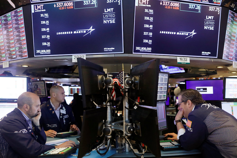 Traders work on the floor of the New York Stock Exchange (NYSE) shortly after the opening bell in New York, US May 31, 2019. u00e2u20acu201d Reuters pic