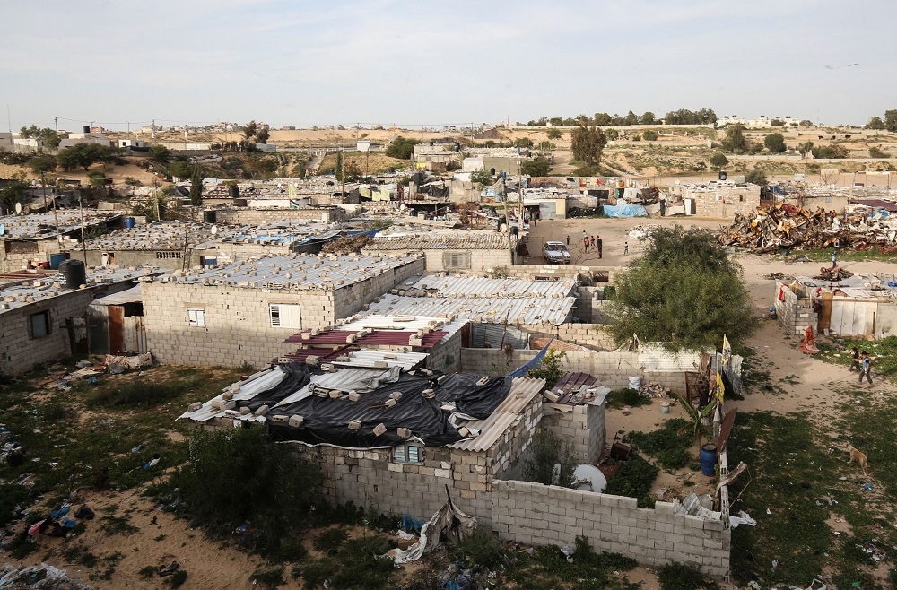 A picture taken on February 26, 2019, shows a general view of the southern Gaza Strip refugee camp of Khan Yunis. u00e2u20acu201d AFP pic          