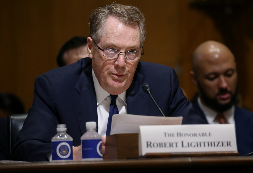 US Trade Representative Robert Lighthizer testifies before a Senate Finance Committee hearing on Capitol Hill in Washington, US, June 18, 2019. u00e2u20acu201d Reuters pic
