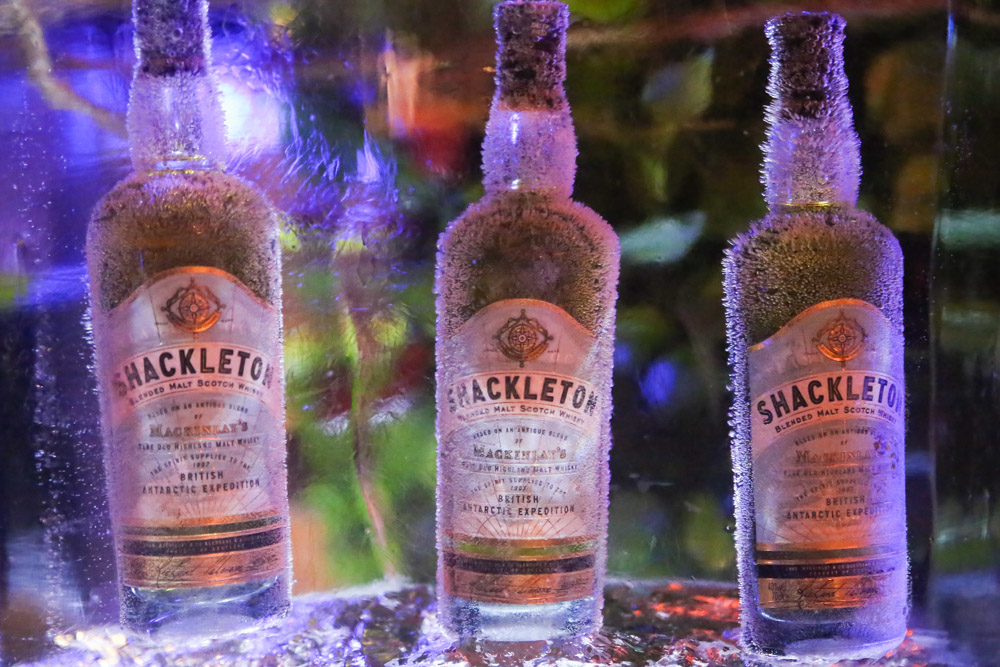 For over a hundred years, the three cases of Shackleton’s purchased whisky sat under the floorboards of his camp in Antarctica, encased by ice. — Picture by Choo Choy May