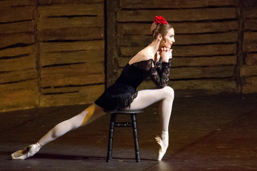 In this file photo taken on December 7, 2014 Russian ballet star Svetlana Zakharova performs during a gala at Moscowu00e2u20acu2122s Bolshoi Theatre in support of young dancers in war-torn Ukraine. u00e2u20acu201d AFP pic
