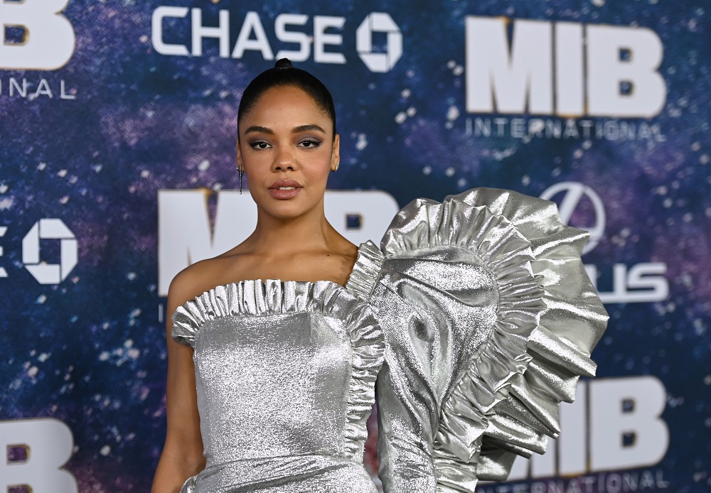 US actress Tessa Thompson attends the u00e2u20acu02dcMen In Black: Internationalu00e2u20acu2122 premiere at AMC Lincoln Square in New York June 11, 2019. u00e2u20acu201d AFP pic       