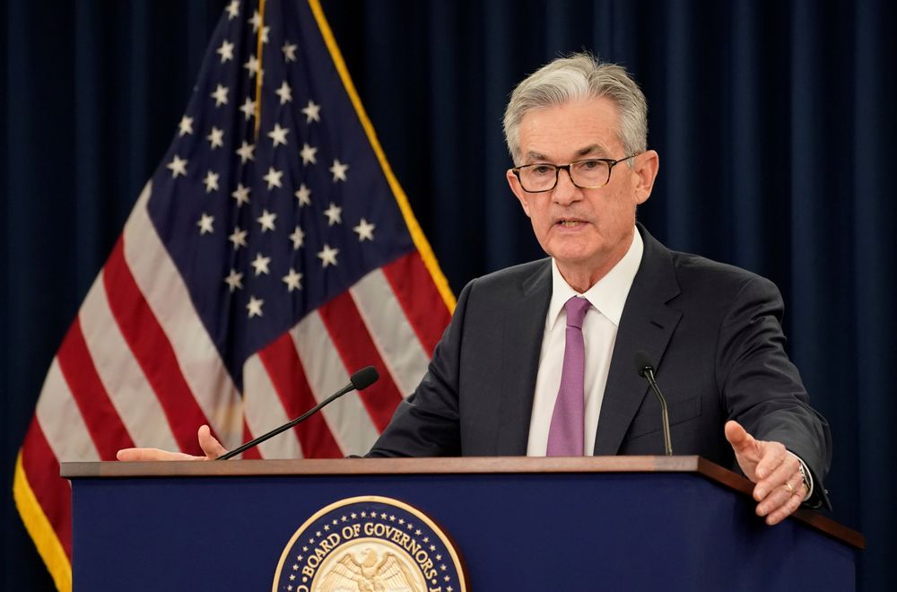 Federal Reserve Chairman Jerome Powell holds a news conference following a two-day Federal Open Market Committee meeting in Washington, June 19, 2019. u00e2u20acu201d Reuters pic