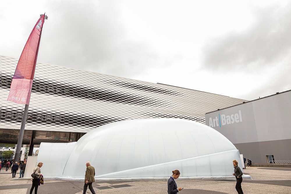 The 49th edition of the Swiss art fair runs through June 16. u00e2u20acu201d Image courtesy of Art Basel via AFP