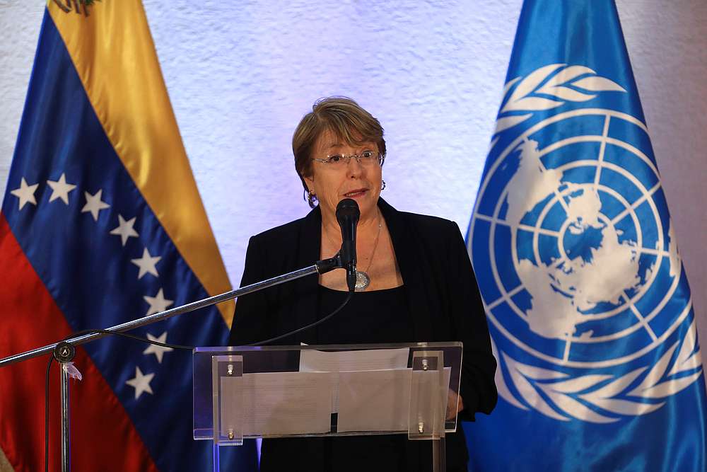 UN High Commissioner for Human Rights Michelle Bachelet speaks during a news conference after meeting with Venezuela's President Nicolas Maduro in Caracas, Venezuela June 21, 2019. u00e2u20acu201d Reuters pic