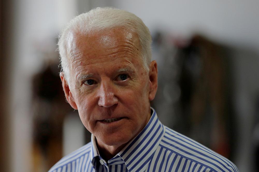 Democratic 2020 US presidential candidate and former Vice President Joe Biden tours the Plymouth Area Renewable Energy Initiative in Plymouth, New Hampshire June 4, 2019. u00e2u20acu201d Reuters pic