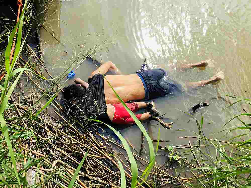 The bodies of Salvadoran migrant Oscar Alberto Martinez Ramirez and his daughter Valeria lie in the Rio Bravo river in Matamoros, in Tamaulipas state, Mexico June 24, 2019. u00e2u20acu201d Reuters pic
