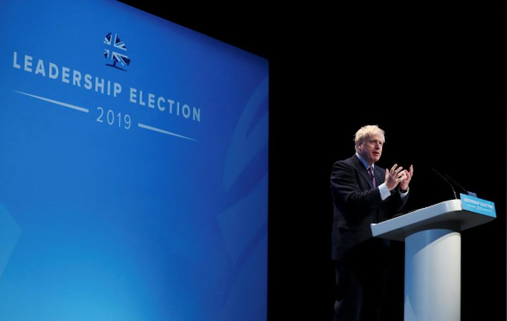 Boris Johnson, a leadership candidate for Britain's Conservative Party, speaks during a hustings event in Birmingham, June 22, 2019. u00e2u20acu201d Reuters pic
