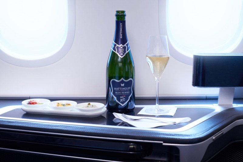 British Airways has launched its own sparkling wine. u00e2u20acu2022 AFP pic