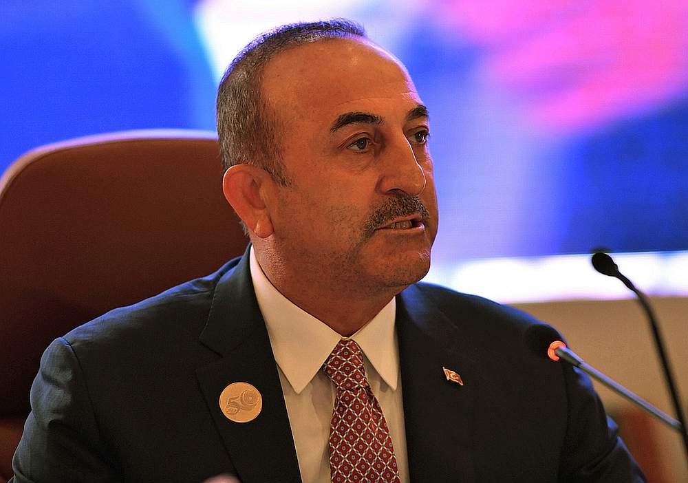 Foreign Minister of Turkey Mevlut Cavusoglu speaks during a preparatory meeting for the GCC, Arab and Islamic summits in Jeddah, Saudi Arabia May 29, 2019. u00e2u20acu201d Reuters pic
