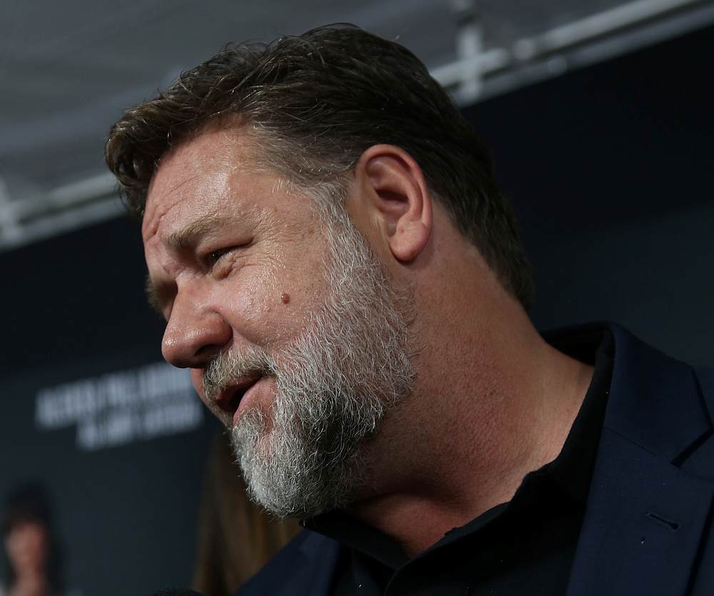Actor Russell Crowe arrives at the premiere for the Showtime TV series 'The Loudest Voice' in New York,  June 24, 2019. u00e2u20acu201d Reuters pic