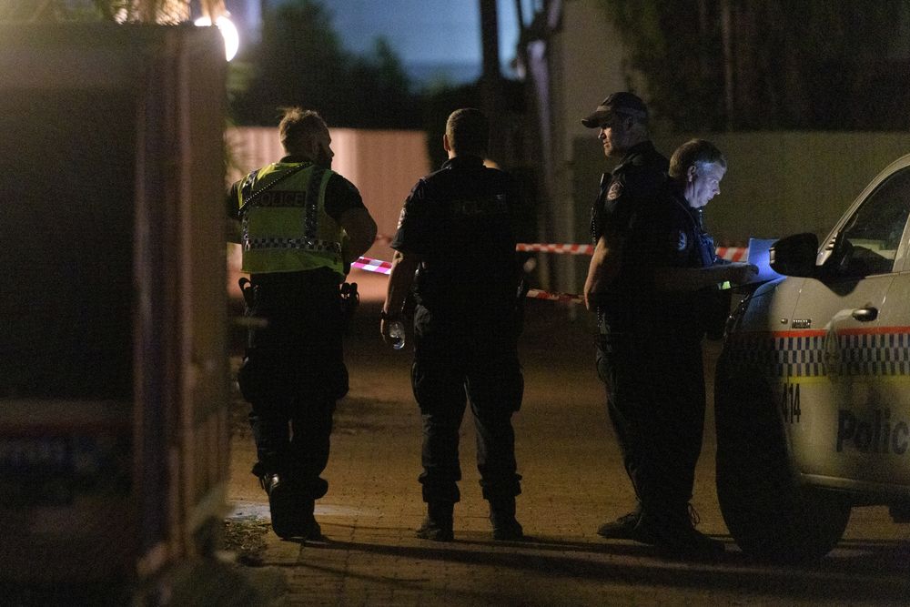 Police cordon off a block of units where a person was shot by a gunman in the suburb of The Gardens in Darwin, Australia, June 4, 2019. u00e2u20acu201d AAP Image/Michael Franchi picture via Reuters