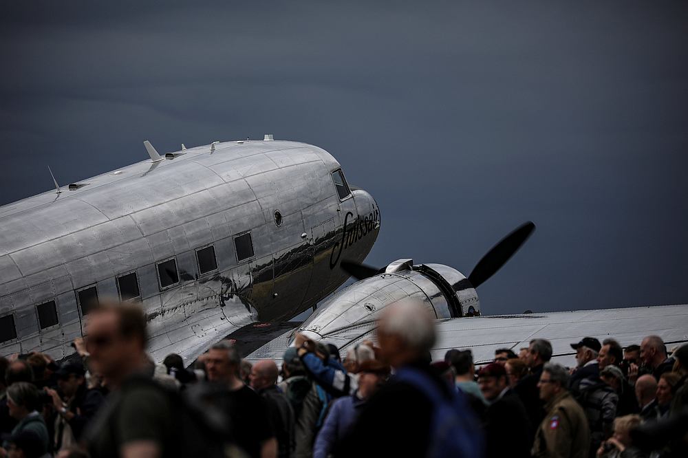 A Dakota aircraft seen during Daks over Duxford, part of the 75th anniversary of D-Day at Imperial War Museum Duxford, Britain June 4, 2019. u00e2u20acu201d Reuters pic