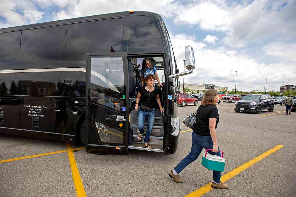 Type 1 diabetes advocates from the United States arrive at a Canadian pharmacy to purchase lower cost insulin in London, Ontario, Canada June 29, 2019. u00e2u20acu201d Reuters pic