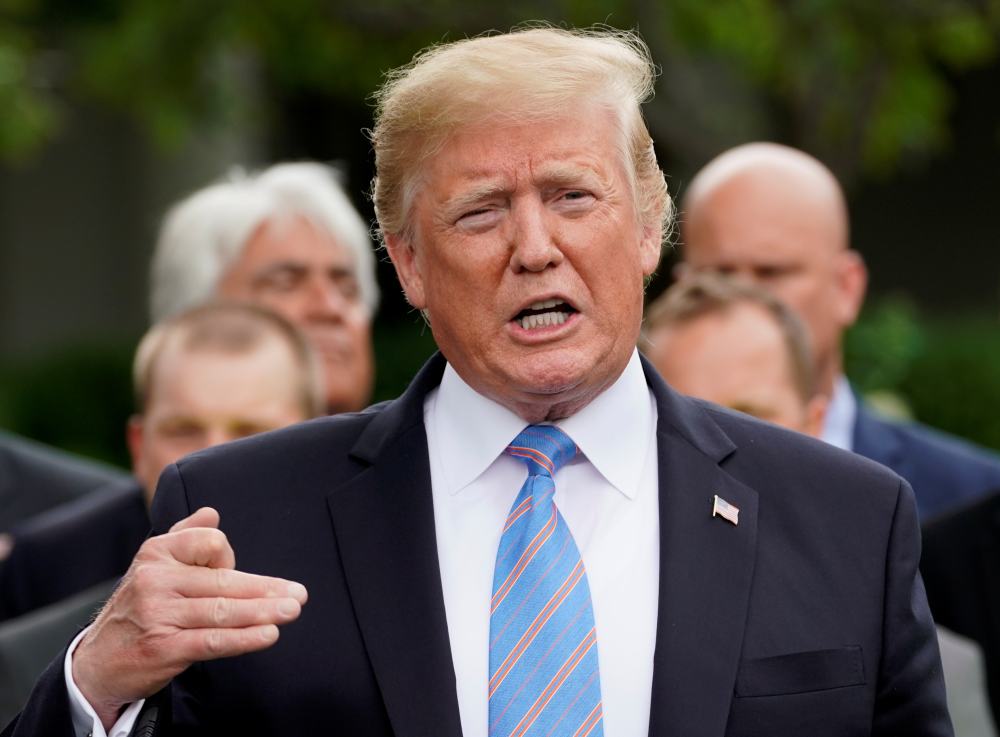 US President Donald Trump said last week he would decide after the G20 meeting whether to carry out a threat to impose tariffs on at least US$300 billion (RM1.24 trillion) in Chinese goods. u00e2u20acu2022 Reuters pic