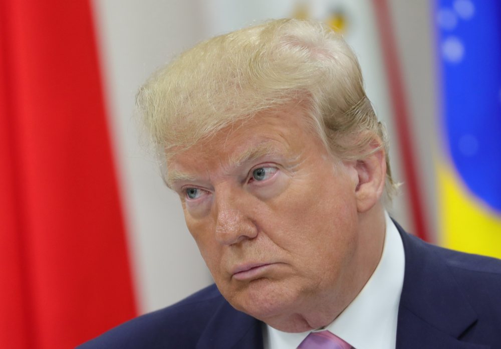 US President Donald Trump attends the G20 summit in Osaka June 28, 2019. u00e2u20acu2022 Reuters pic