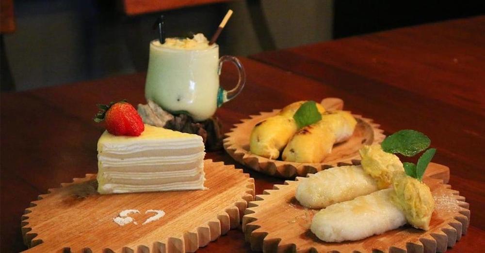 The owner of Double Durian, Huang Yong Xian, was tired of being ripped off and paying high prices for durian that was past its best. So he opened a durian cafe that makes the best of the famous fruit all year round. u00e2u20acu201d Handout via TODAY