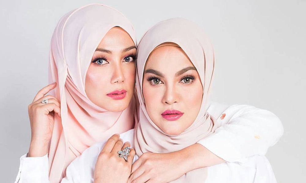 Best friends no longer: Umie (right) said her friendship with Erra is over. u00e2u20acu201d Instagram/errafazira