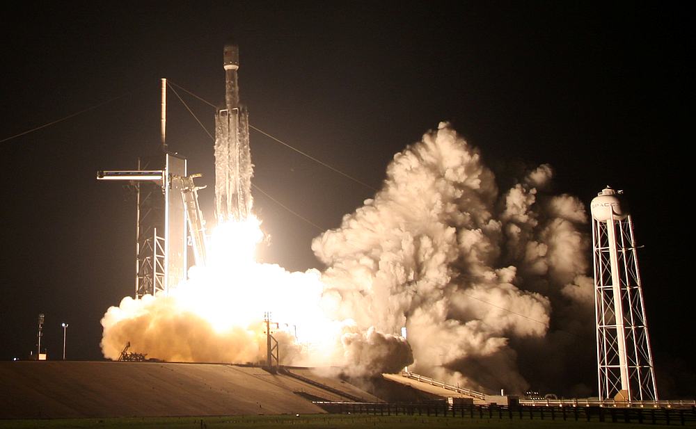 A SpaceX Falcon Heavy rocket, carrying the US Air Force's Space Test Programme-2 mission, lifts off from the Kennedy Space Center in Cape Canaveral, Florida June 25, 2019. u00e2u20acu201d Reuters pic