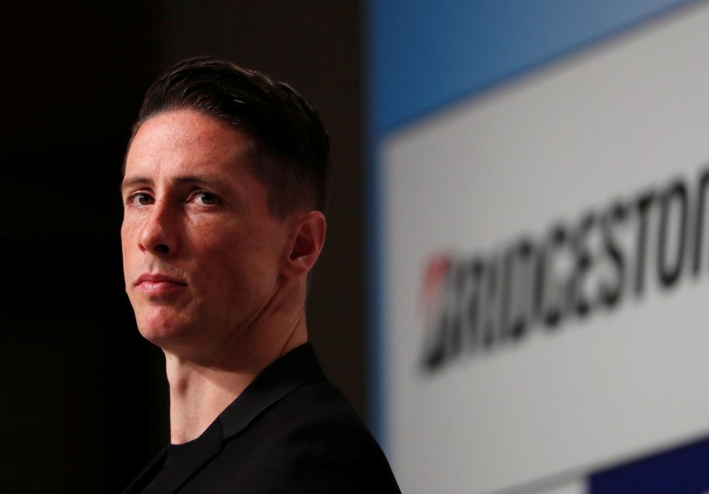 Spain's World Cup winning striker Fernando Torres attends a news conference after the announcement of his retirement in Tokyo, Japan June 23, 2019.  u00e2u20acu201d Reuters pic