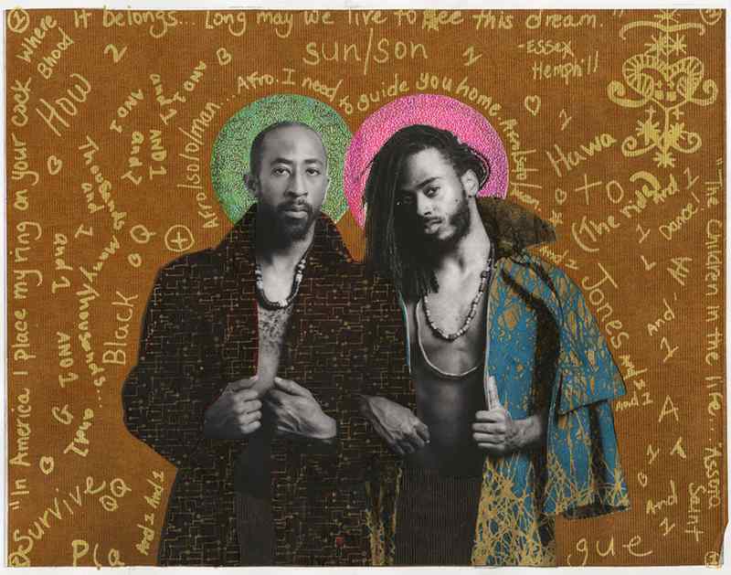 'DANCE Brother(hood) Dance' by Gabriel Garcia Roman from his 'Queer Icons' series. u00e2u20acu2022 Picture courtesy of Gabriel Garcia Roman via AFP
