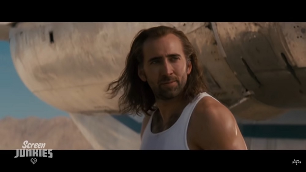 A screengrab from the Honest Trailer for u00e2u20acu02dcCon Airu00e2u20acu2122.