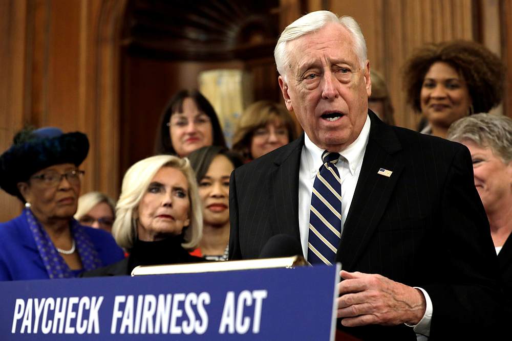 US House Majority Leader Steny Hoyer speaks at a news conference on Capitol Hill in Washington January 30, 2019. u00e2u20acu201d Reuters pic