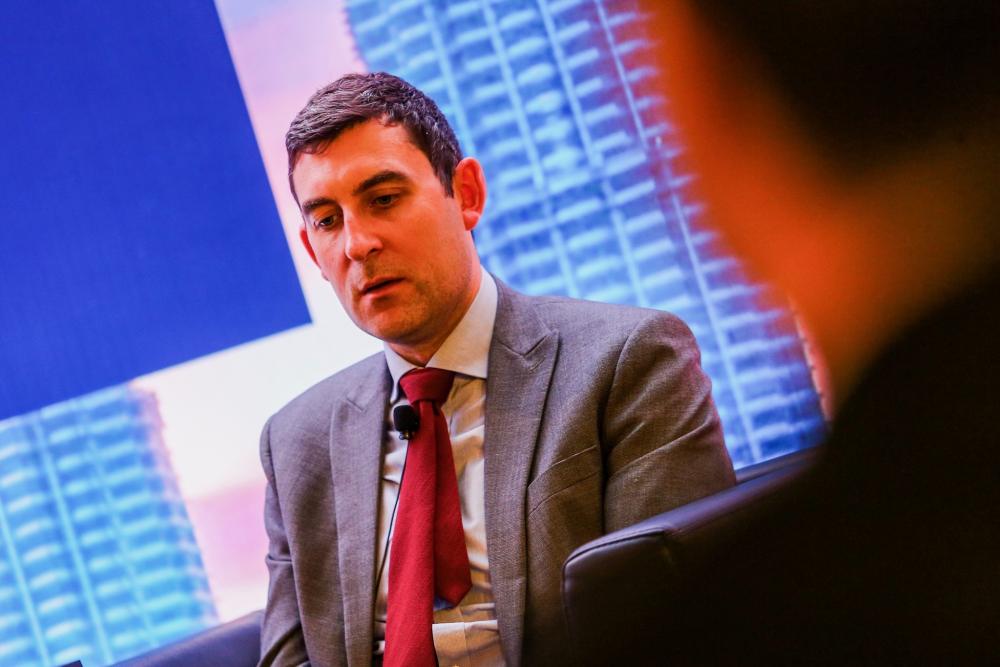 Director of Economics Impact Consulting Europe and Middle East Oxford Economic Pete Collings Attache at the Economics of the Illicit Tobacco Trade in Malaysia media roundtable in Kuala Lumpur June 20, 2019. ― Picture by Hari Anggara