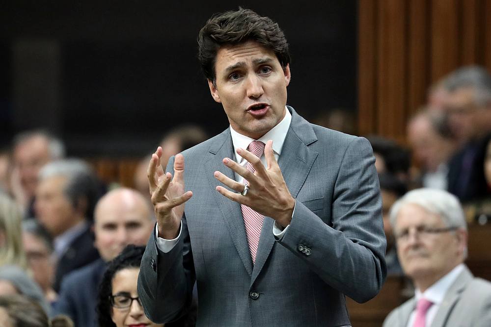 Canada's Prime Minister Justin Trudeau speaks during Question Period in the House of Commons on Parliament Hill in Ottawa, Ontario June 11, 2019. u00e2u20acu201d Reuters pic 