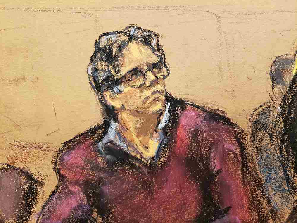 Nxivm leader Keith Raniere, facing charges including racketeering, sex trafficking and child pornography, appears in US Federal Court in Brooklyn, New York June 19, 2019. u00e2u20acu201d Reuters pic