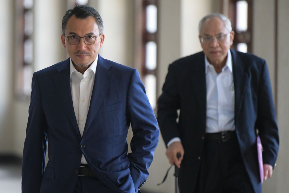 Ex-SRC International director Tan Sri Ismee Ismail arrives at the Kuala Lumpur Court Complex June 11, 2019. u00e2u20acu201d Picture by Ahmad Zamzahuri