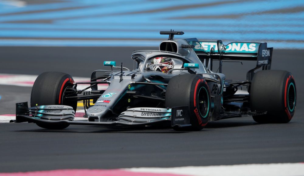 Hamilton clocked a best lap in one minute and 32.738 seconds. u00e2u20acu201d Reuters pic