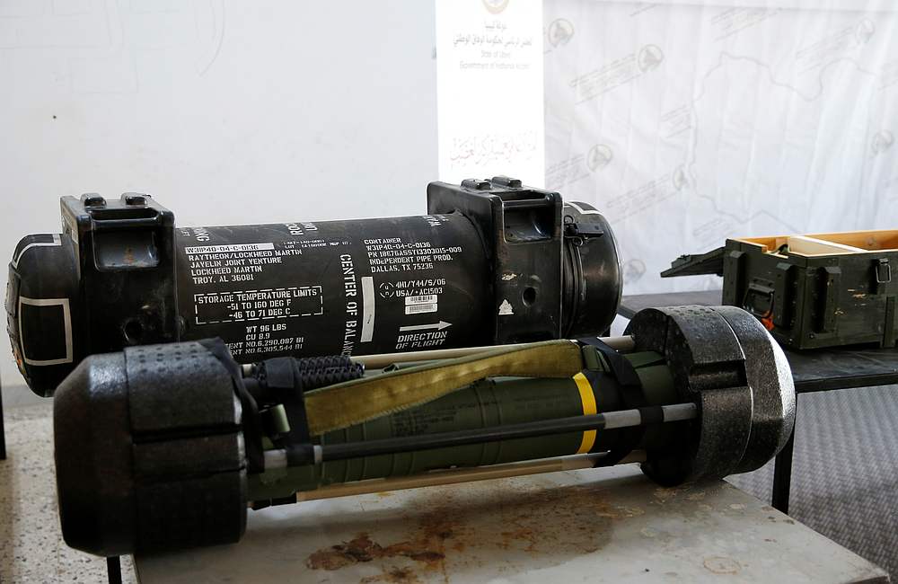 Libya's internationally recognised government forces display in Tripoli the American Javelin anti-tank missiles confiscated from eastern forces led by Khalifa Haftar in Gharyan June 29, 2019. u00e2u20acu201d Reuters pic