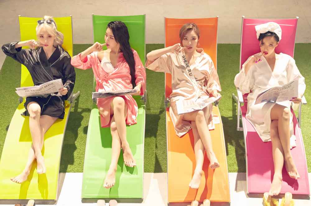The quartet of Mamamoo. ― Picture courtesy of WkndFest