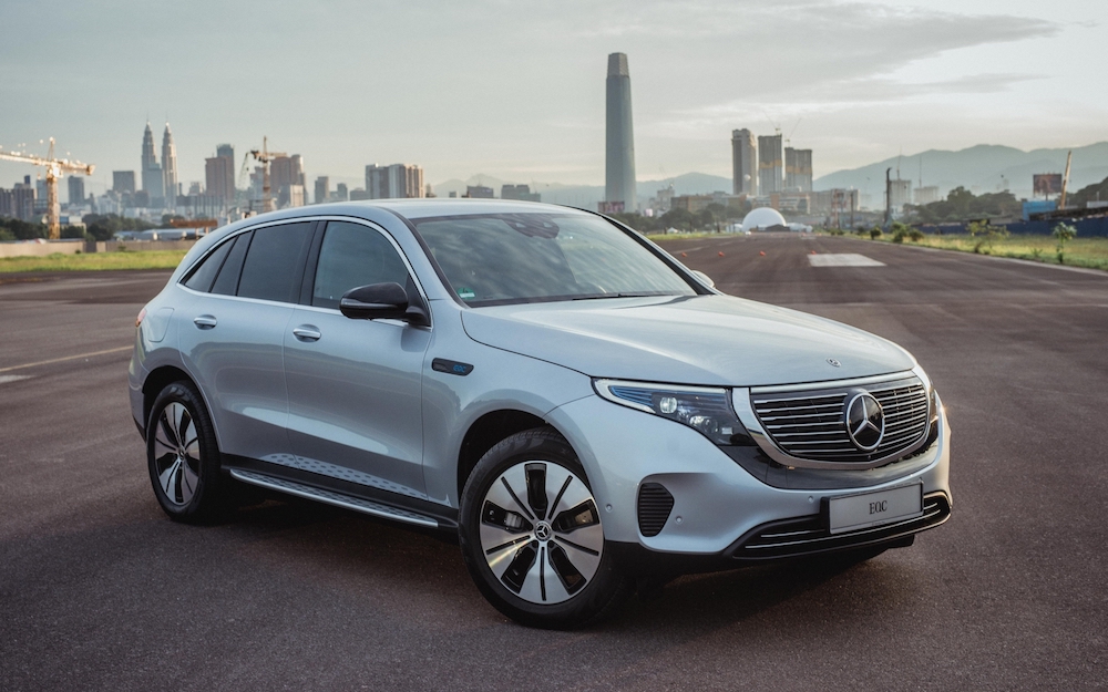 The EQC 400 4MATIC is Mercedes-Benz’s first-ever model under its fully electric EQ family. — SoyaCincau pic