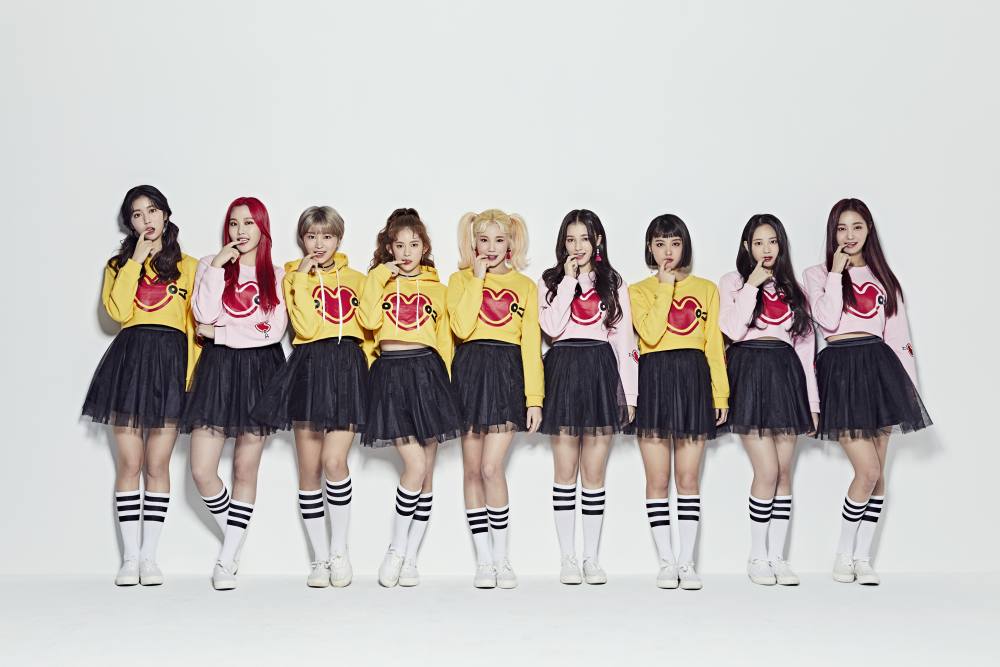 Hyebin, Yeonwoo, Jane, Taeha, Nayun, Daisy, JooE, Ahin, and Nancy of the wildly popular Momoland. u00e2u20acu2022 Picture courtesy of WkndFest