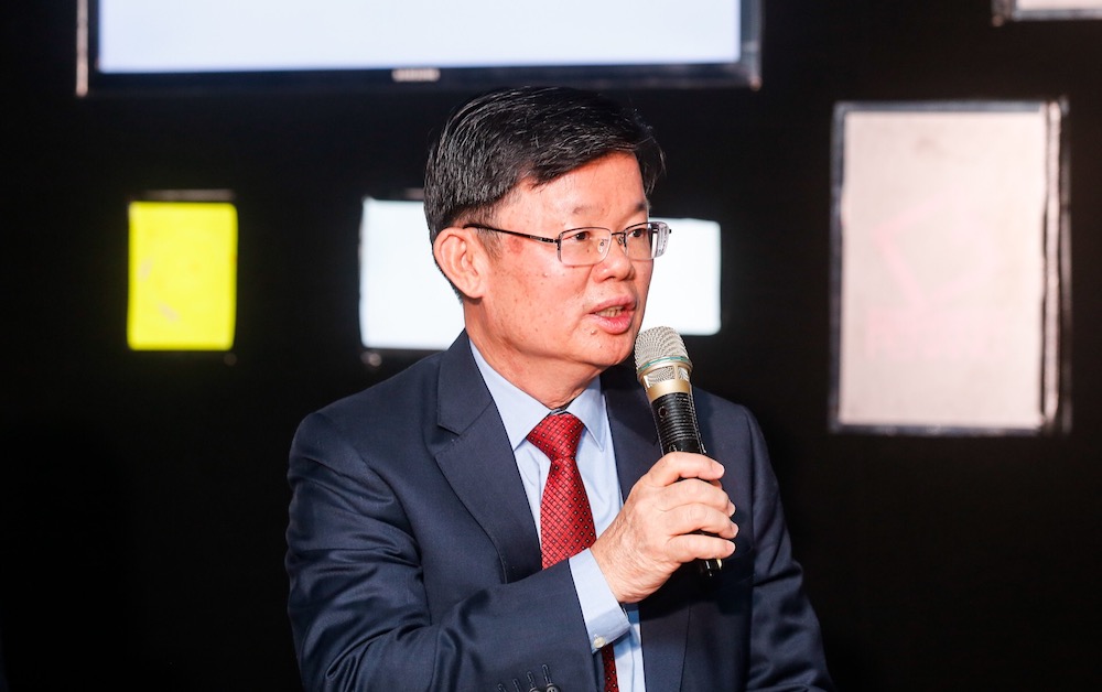 Penang Chief Minister Chow Kon Yeow speaks during the launch of Penang Tech Fest in George Town June 24, 2019. u00e2u20acu201d Picture by Sayuti Zainudin