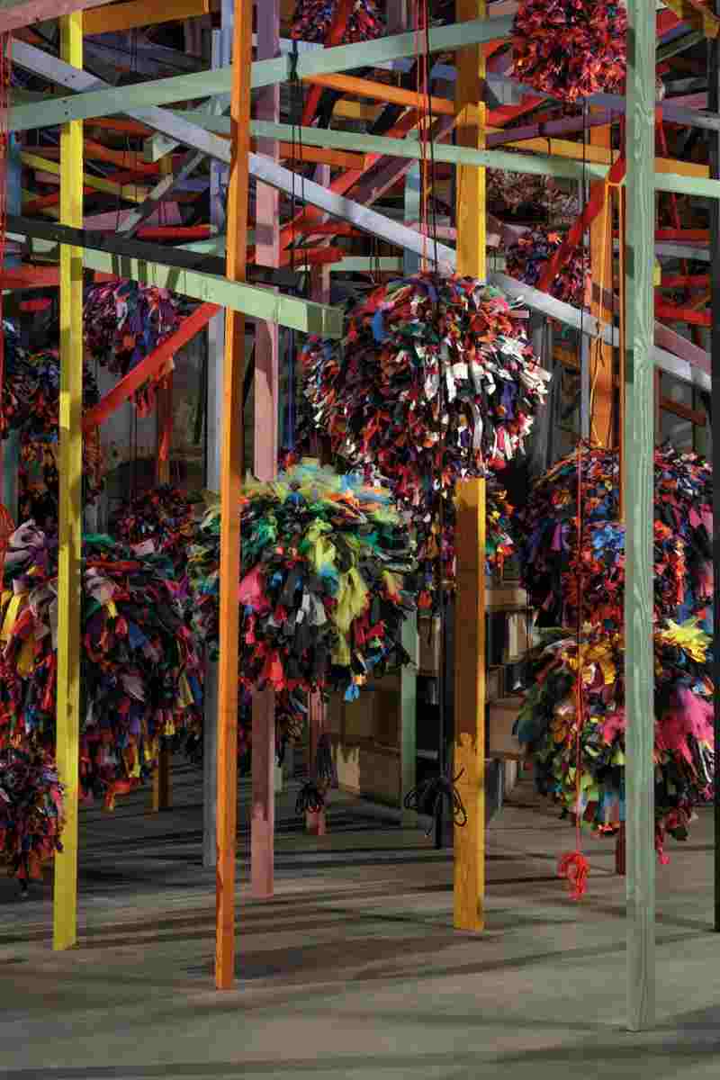 Phyllida Barlow’s 'Untitled: GIG (detail)' (2014) will be featured at the Masterpiece London Art Fair. ― Picture courtesy of Phyllida Barlow and Hauser and Wirth via AFP