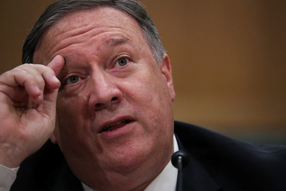US Secretary of State Mike Pompeo at Capitol Hill in Washington June 11, 2019. u00e2u20acu201d Reuters pic