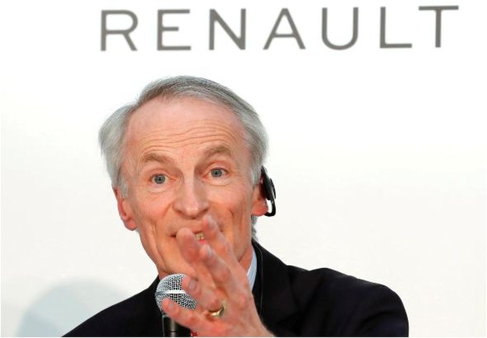 Renault Chairman Jean-Dominique Senard attends a joint news conference in Yokohama, Japan, March 12, 2019. u00e2u20acu201d Reuters pic